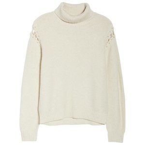 UGG Gisele Turtleneck Off White Ivory Sweater